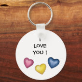 ICH LIEBE DICH! Schlüsselanhänger (Vorderseite)