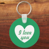 "Ich Liebe dich" Schlüsselanhänger (Vorderseite)