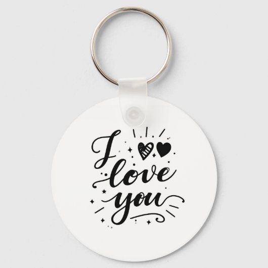 ich liebe dich schlüsselanhänger (Vorderseite)