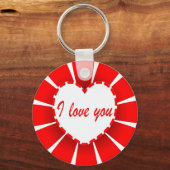 Ich Liebe dich Schlüsselanhänger (Vorderseite)