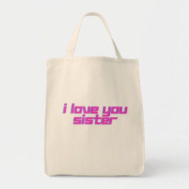 Ich liebe dich, Schwester  Tragetasche