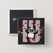 Ich liebe dich sehr button (Vorne & Hinten)