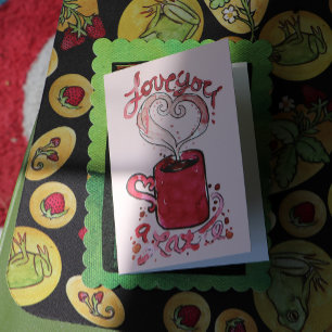 Ich liebe dich sehr karte