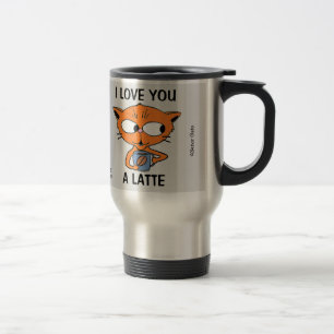 ICH LIEBE DICH SEHR Lustiger Kaffee-Wortwitz Edels Reisebecher