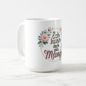 Ich liebe dich sehr, Mama Kaffeetasse (Vorderseite Links)
