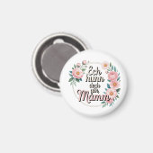 Ich liebe dich sehr, Mama Magnet (Vorderseite/Rückseite)