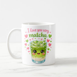 Ich liebe dich sehr Matcha Süße Tasse