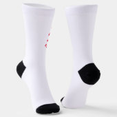 Ich liebe dich sehr zum Valentinstag Socken (Gewinkelt)