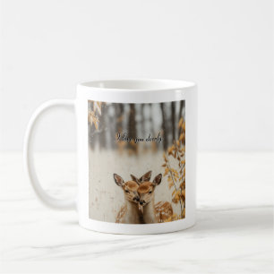 Ich liebe dich sehr, Zwillingskitze Kaffeetasse