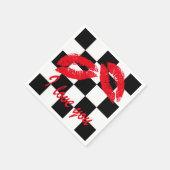 Ich Liebe dich Serviette (Ecke)