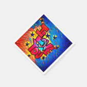 Ich Liebe dich Serviette (Ecke)