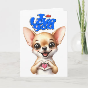 ICH LIEBE DICH - Siehe Innen. Karte