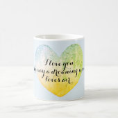 Ich liebe dich so kaffeetasse (Mittel)