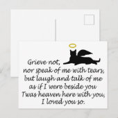 Ich liebe dich so postkarte (Vorne/Hinten)