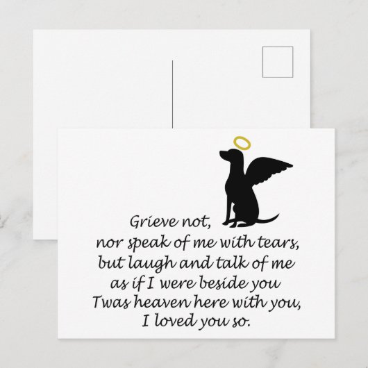 Ich liebe dich so postkarte (Vorne/Hinten)