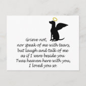 Ich liebe dich so postkarte (Vorderseite)