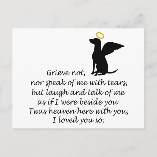 Ich liebe dich so postkarte (Vorderseite)