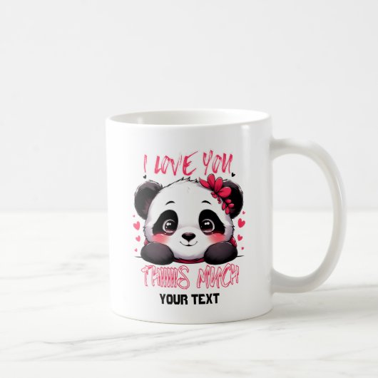 Ich liebe dich so sehr kaffeetasse (Rechts)