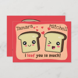 Ich liebe dich so sehr | Kawaii Liebe Valentinstag Karte