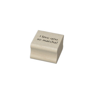 Ich liebe dich so sehr matcha Gummistempel