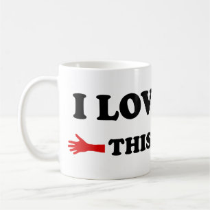 Ich liebe dich so sehr Offene Arme Kaffeetasse