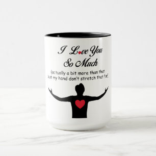 Ich liebe dich so sehr tasse