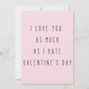 Ich Liebe dich so sehr, wie ich Valentinstag-Karte Dankeskarte
