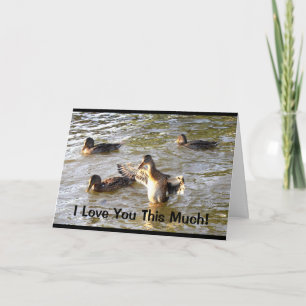 Ich liebe dich so sehr zum Vatertag Karte