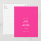 Ich Liebe dich so Valentinstag Feiertagspostkarte (Vorne/Hinten)