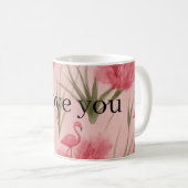 "Ich Liebe dich so wie du bist" Grußkarte Kaffeetasse (VorderseiteRechts)