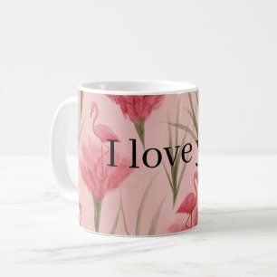 "Ich Liebe dich so wie du bist" Grußkarte Kaffeetasse