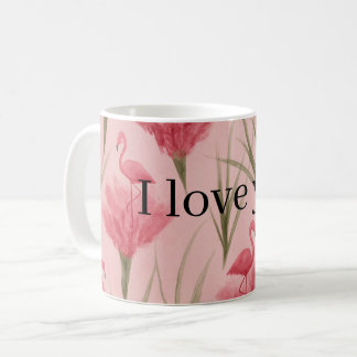 "Ich Liebe dich so wie du bist" Grußkarte Kaffeetasse