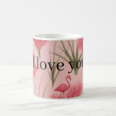 "Ich Liebe dich so wie du bist" Grußkarte Kaffeetasse (Mittel)