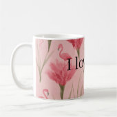 "Ich Liebe dich so wie du bist" Grußkarte Kaffeetasse (Links)