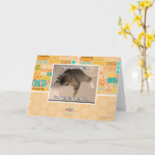 Ich Liebe dich, Sofa. Karte (Gelbe Blume)