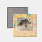 Ich Liebe dich, Sofa. Magnet (Vorderseite/Rückseite)