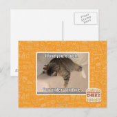 Ich Liebe dich, Sofa. Postkarte (Vorne/Hinten)