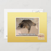 Ich Liebe dich, Sofa. Postkarte (Vorne/Hinten)