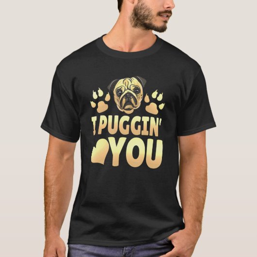 Ich liebe dich süß Mopp T-Shirt (Vorderseite)