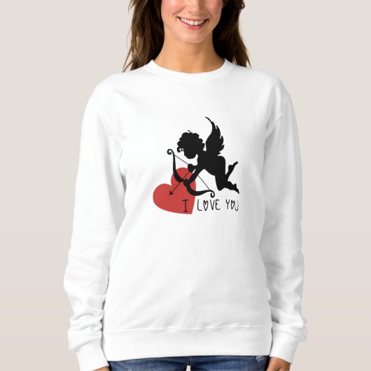 ICH LIEBE DICH SWEATSHIRT (Vorderseite)