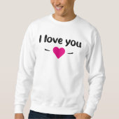 Ich Liebe dich Sweatshirt (Vorderseite)