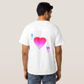 ich liebe dich T-Shirt (Schwarz voll)