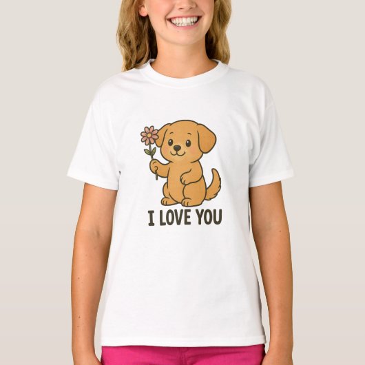 Ich liebe Dich T-Shirt (Vorderseite)
