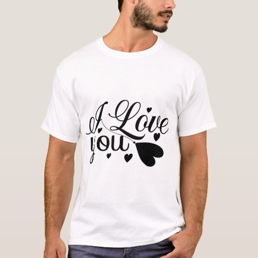 Ich Liebe dich T-Shirt (Vorderseite)