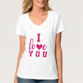 Ich liebe dich T-Shirt (Vorderseite)