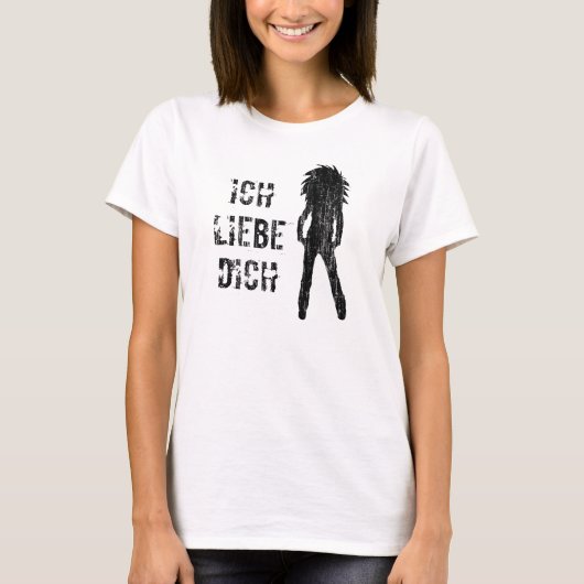 Ich Liebe Dich T-Shirt (Vorderseite)