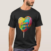 Ich Liebe dich T-Shirt (Vorderseite)
