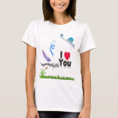 Ich Liebe dich T-Shirt (Vorderseite)
