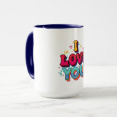 Ich liebe dich tasse (Vorderseite Links)