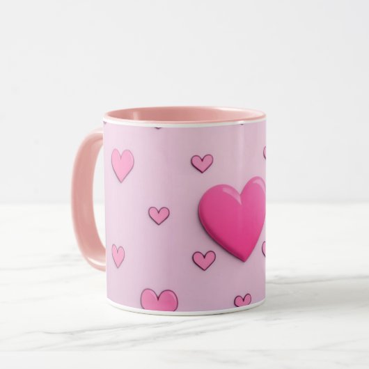 Ich Liebe dich Tasse (Vorderseite Links)
